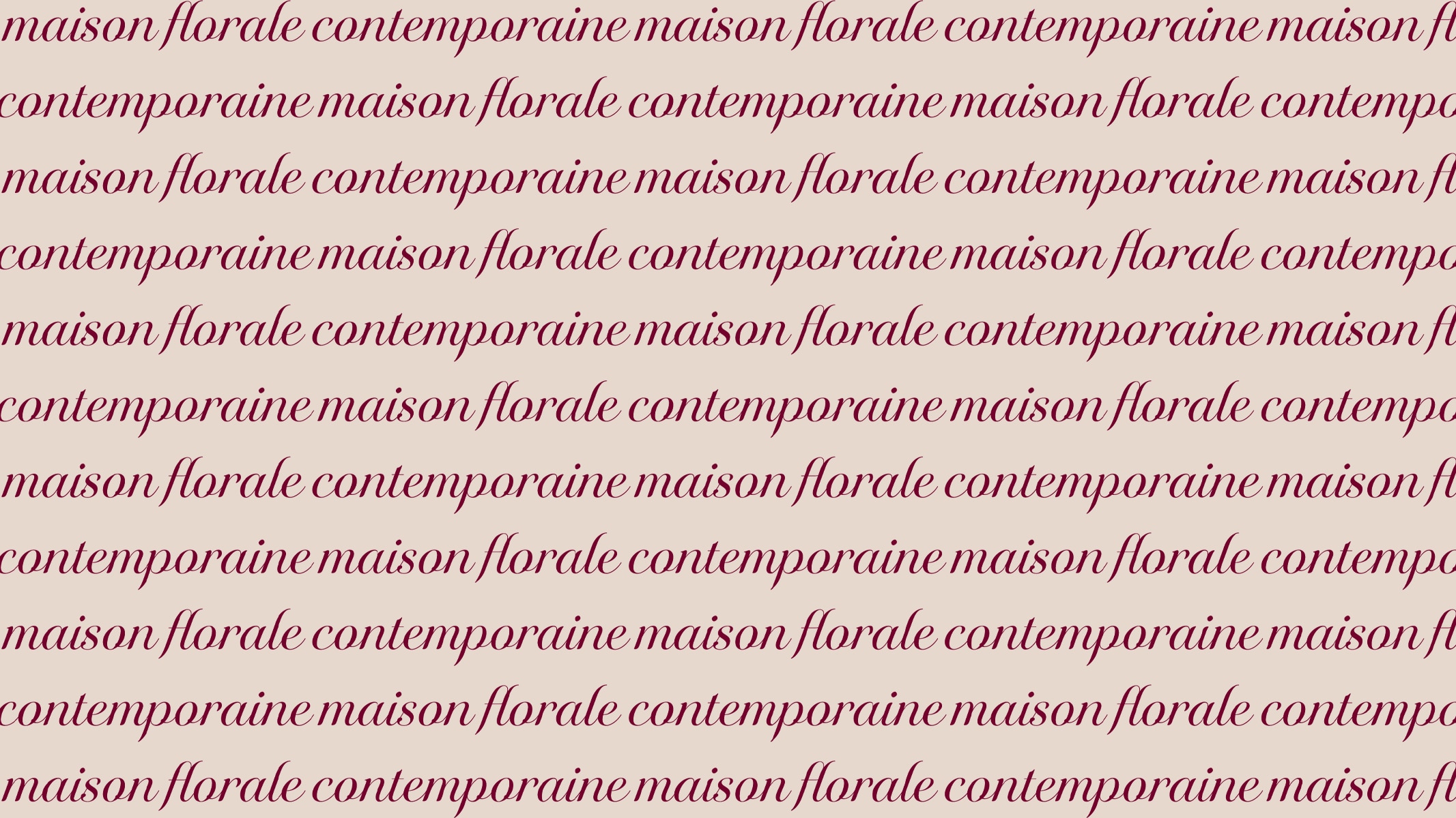 Projet Casa Floria – identité visuelle fleuriste contemporaine