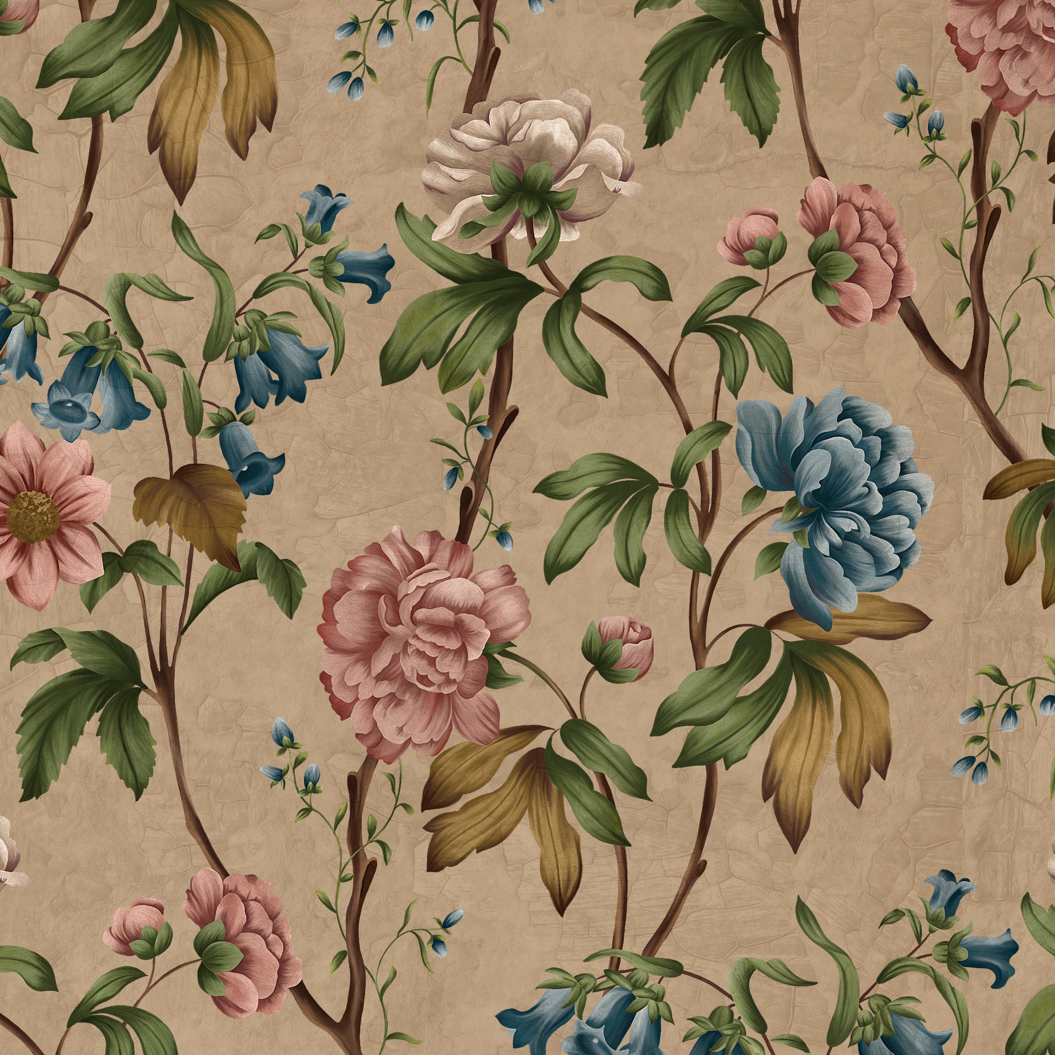 Motif illustré – design textile et papeterie – Rhoedaé