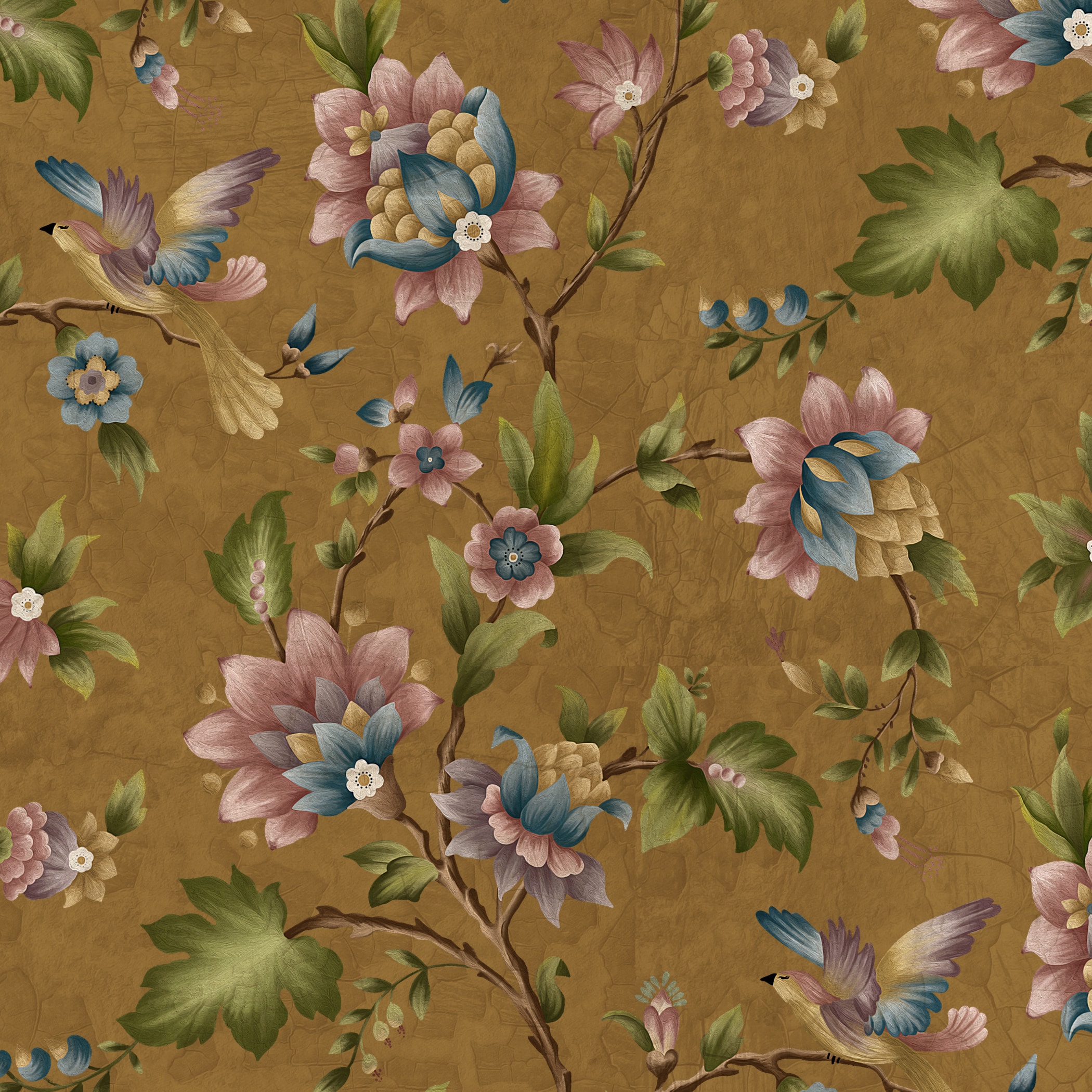 Motif illustré – design textile et papeterie – Rhoedaé