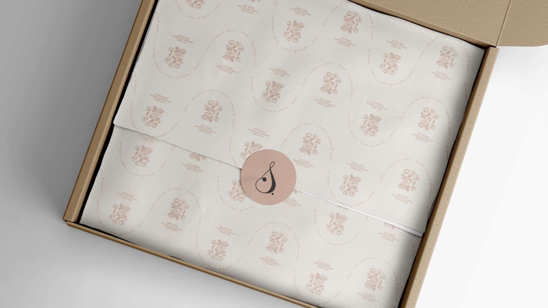 identité visuelle de la marque de savons Sorema – branding artisanal et poétique