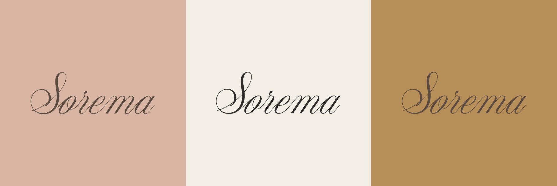 identité visuelle de la marque de savons Sorema – branding artisanal et poétique