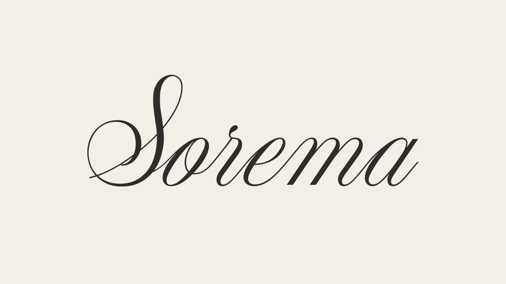 identité visuelle de la marque de savons Sorema – branding artisanal et poétique